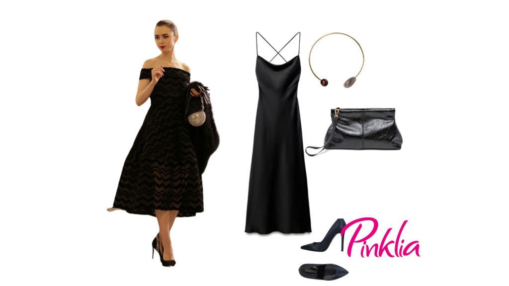 Vestido negro outfit perfecto cita romantica